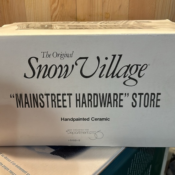 Department 56 "Mainstreet Hardware Store - Picture 4 of 5